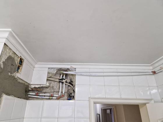 Trabalho de canalizacao e desentupimento realizado pela So Esgotos, foto 9