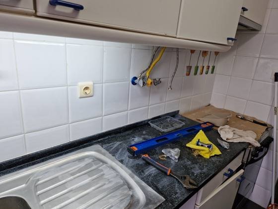 Trabalho de canalizacao e desentupimento realizado pela So Esgotos, foto 10
