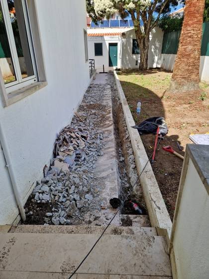 Trabalho de canalizacao e desentupimento realizado pela So Esgotos, foto 69