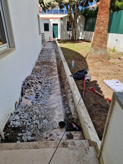 Trabalho de canalizacao e desentupimento realizado pela So Esgotos, foto 70