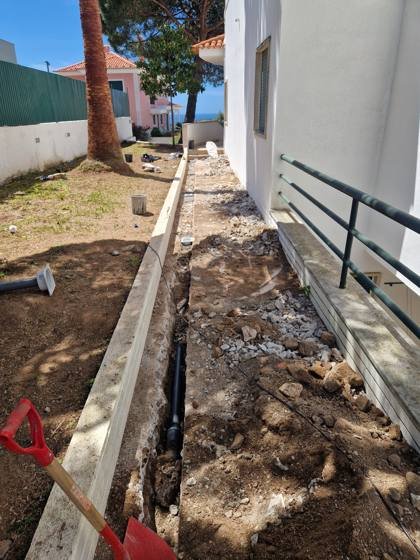 Trabalho de canalizacao e desentupimento realizado pela So Esgotos, foto 74