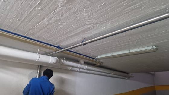 Trabalho de canalizacao e desentupimento realizado pela So Esgotos, foto 108