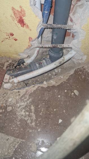 Trabalho de canalizacao e desentupimento realizado pela So Esgotos, foto 114