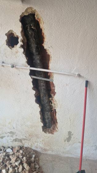Trabalho de canalizacao e desentupimento realizado pela So Esgotos, foto 144