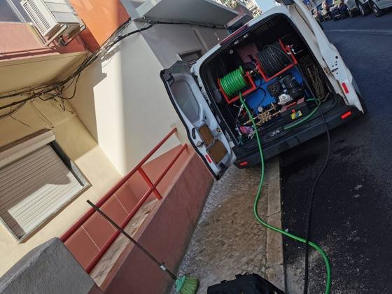 Trabalho de canalizacao e desentupimento realizado pela So Esgotos, foto 156