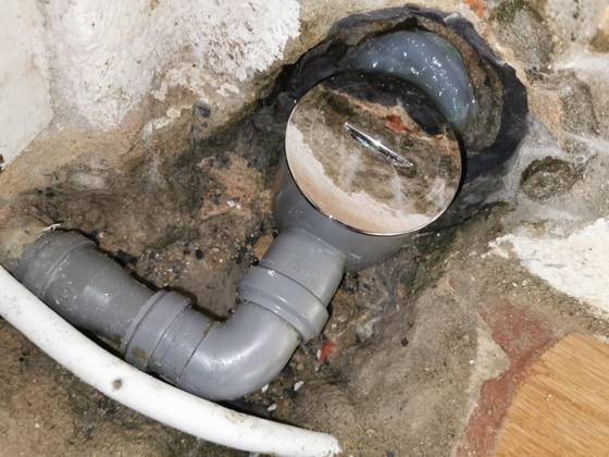 Trabalho de canalizacao e desentupimento realizado pela So Esgotos, foto 171