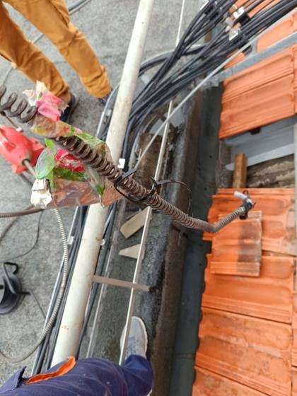 Trabalho de canalizacao e desentupimento realizado pela So Esgotos, foto 173
