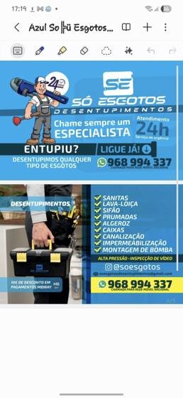 Trabalho de canalizacao e desentupimento realizado pela So Esgotos, foto 182