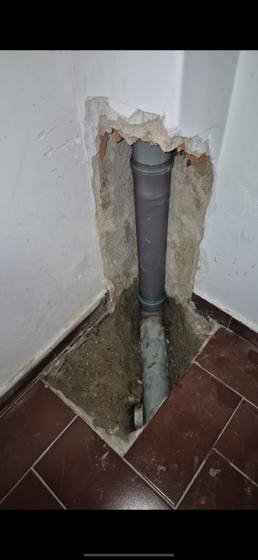 Trabalho de canalizacao e desentupimento realizado pela So Esgotos, foto 186