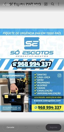 Trabalho de canalizacao e desentupimento realizado pela So Esgotos, foto 196